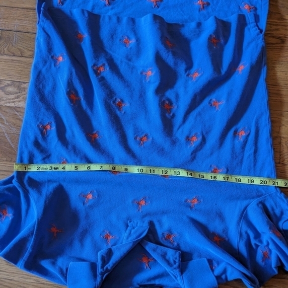 Halloween Polo‎ by Ralph Lauren Large Custom Fit Blue Polo w/ Embroidered Spider - Picture 8 of 10